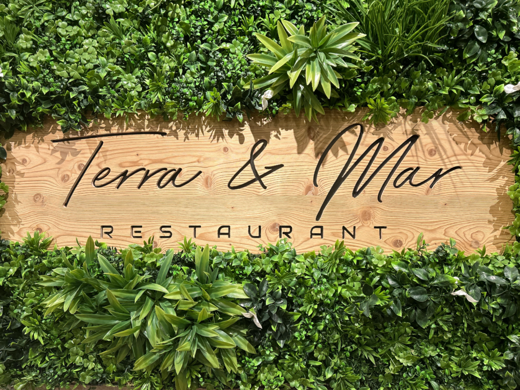 Terra et mar decoration restaurant